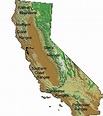 Labeled California Mountain Ranges Map: Everything You Need To Know ...