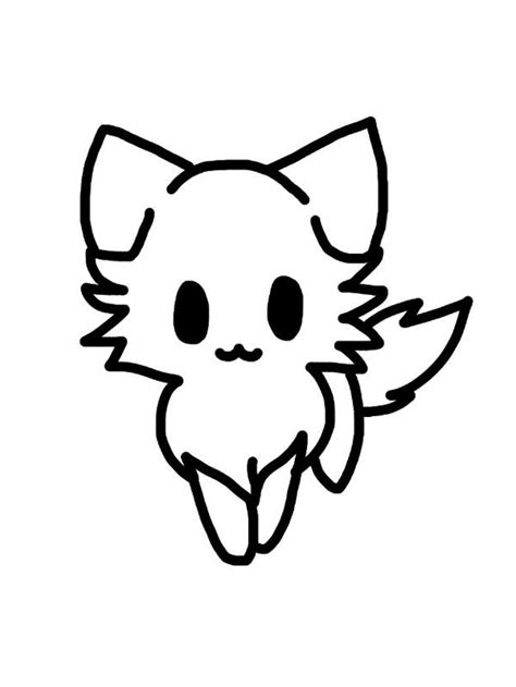 Cute Kitty Lineart By Nimitsu On Deviantart