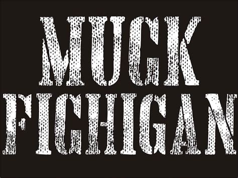 Muck Fichigan Ohio Funny T Shirt Football Jersey Michigan