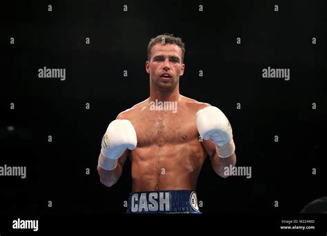 Felix Cash Celebrates Victory In The Middleweight Contest At The O2