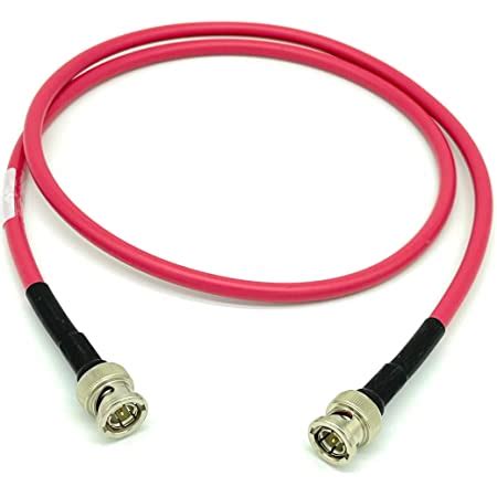 Amazon Av Cables G G Hd Sdi Bnc Rg Cable Belden A Red