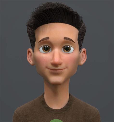 3d Character Animation 3d Model Character Boy Character Character