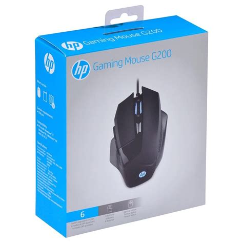 Hp G200 Wired Optical Rgb Gaming Mouse Dpi Up To 4000