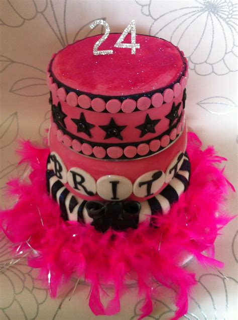 The Fondant Fairy 24th Birthday Cake