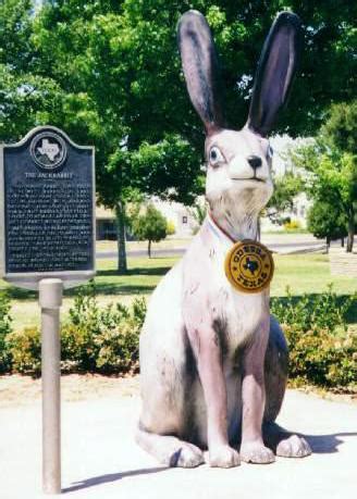 You can look at the address on the map. Odessa, TX : The 10-foot tall Jackrabbit statue in downtown Odessa photo, picture, image (Texas ...