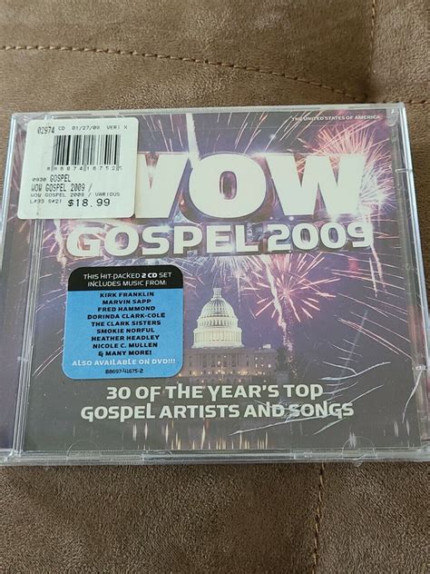 Various Artists Wow Gospel 2009 Cd 886974167525 Ebay