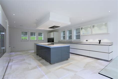 Island Ceiling Extractor Contemporary Kitchen London By Lwk
