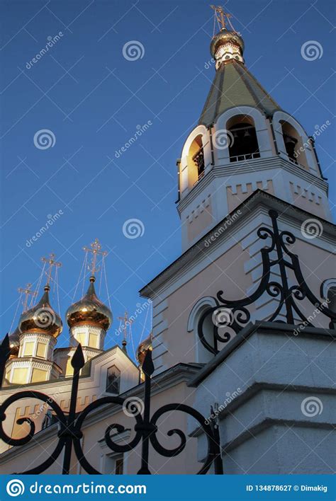 Religious Architecture Of Yakutsk An Old Church In The City Stock
