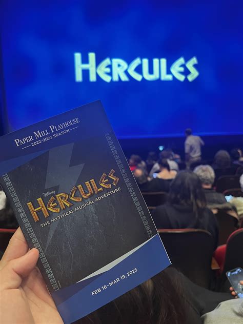 Thoughts On Hercules Paper Mill Playhouse Rbroadway