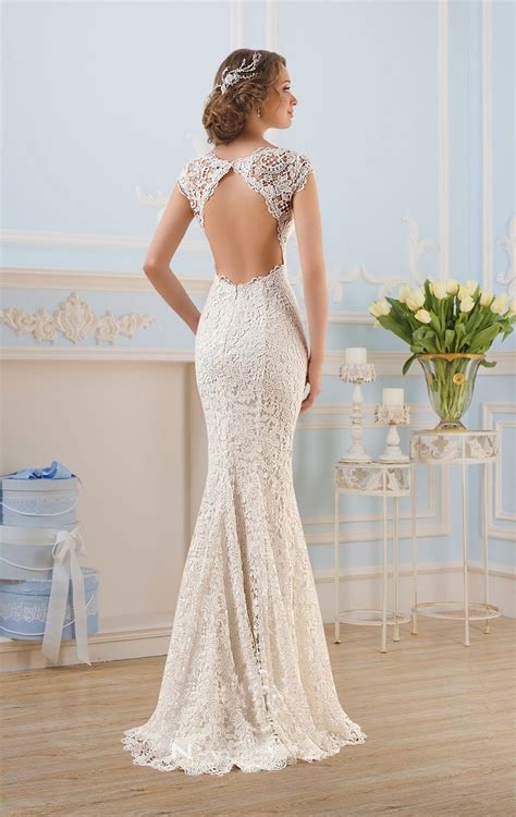 Robe De Mariée Dentelle Dos Nuoff 70tr