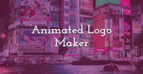 Free Animated Logo Maker Create Animated Logos With Pixteller