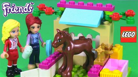 Lego Friends Little Foal Set 41089 Speed Build Youtube