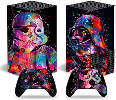 Star Wars Themed Xbox Series X Skin Set Protective Faceplate Design