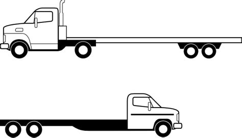 Flatbed Truck Clipart Clip Art Library
