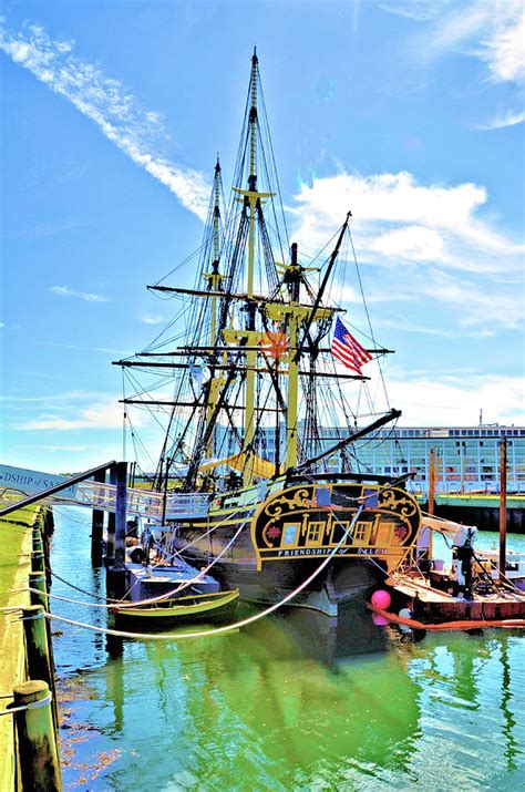 Historic 1600s Sailiong Ship Photograph By Nancy Jenkins Fine Art