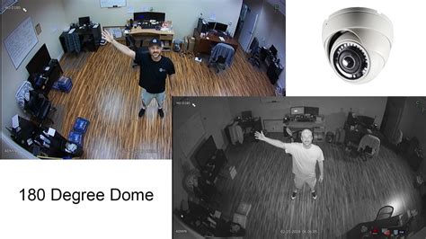 180 Degree Dome Security Camera Hd Over Coax Hd Tvi Ahd Hdcvi Cctv