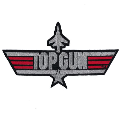 Large Top Gun Logo Patch The Outdoor Gear Co