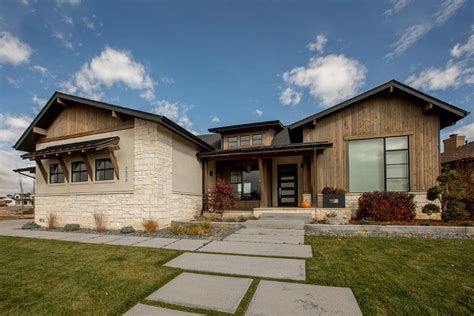 Photo 1 Of 10 In Contemporary Craftsman House By The Plan Collection
