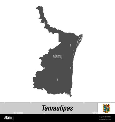 Map Of Tamaulipas Stock Vector Images Alamy