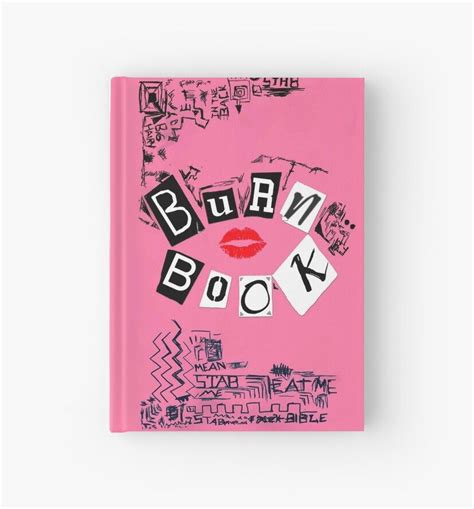 Burn Book Meangirls Hardcover Journal By Nured In 2020 Storybook