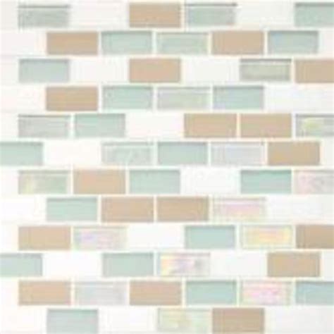 Fasade waves 18 x 24 vinyl tile backsplash in brushed. Daltile Coastal Keystones Brick Joint Mosaic Floor or Wall ...