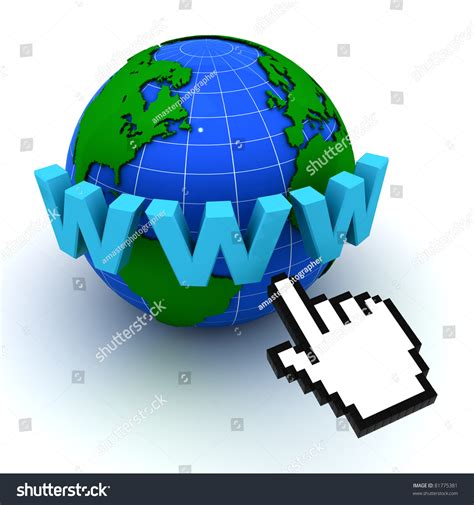 Internet World Wide Web Concept Stock Illustration 81775381 Shutterstock