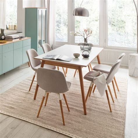 Scandinavian Dining Table With Bench Buy Dining Room Scandinavian