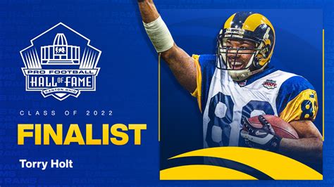 Former Rams Wide Receiver Torry Holt Named Finalist For Pro Football