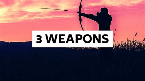 3 Spiritual Weapons You Can Use Youtube