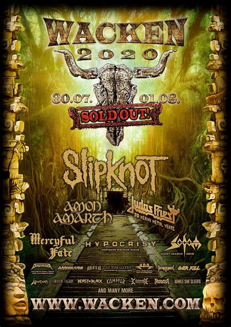 Submitted 4 months ago by prettymetaldudepettymetalmod. Slipknot, headliner al Wacken Open Air 2020 · Metal Hammer ...