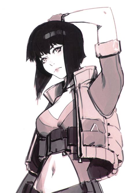 Kusanagi Motoko Koukaku Kidoutai Ghost In The Shell Image By Ilya Kuvshinov