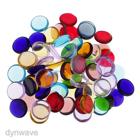 Colored Glass Gems Marbles Nuggets Pebbles Mosaic Tiles Vase