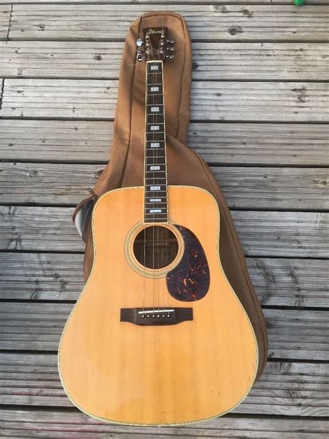 Vintage 1970s Ibanez Acoustic Guitar In Exeter Devon Gumtree