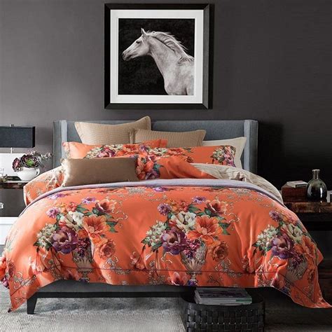 Frette sheets are made specifically to accommodate please note that most frette bed linens are available in queen, king, and california king only; Orange Blossom Oriental Style Country Chic Full, Queen ...