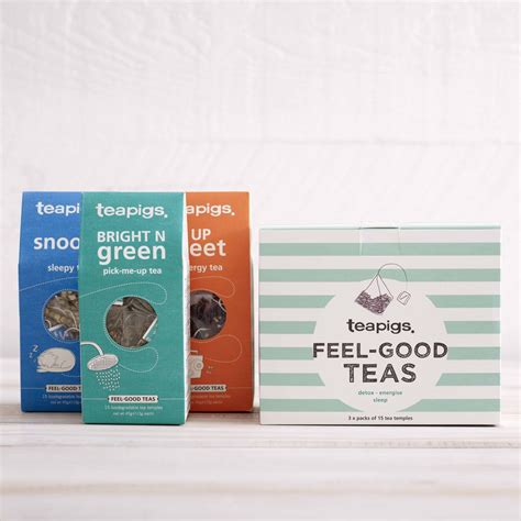feel-good teas gift set | gift sets | teapigs | Tea gift sets, Best tea ...