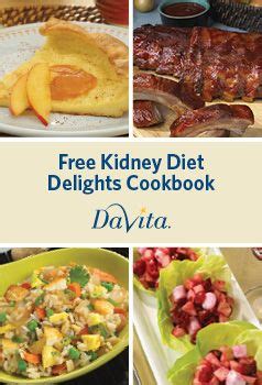 Diet for kidney patients and recipes that can be followed till transplant. Delicious Recipe Collections for a Kidney-Friendly Kitchen/ "DaVita Diabetic Recipes**… | Kidney ...