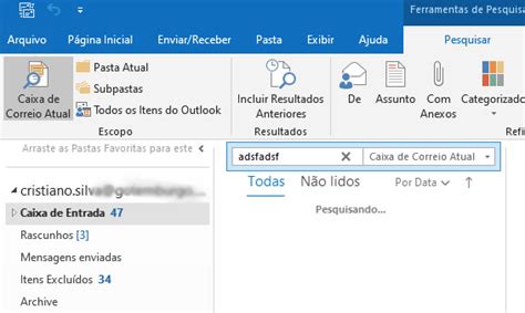 Como Resolver Problema De Pesquisa De E Mails Travando O Outlook Blog