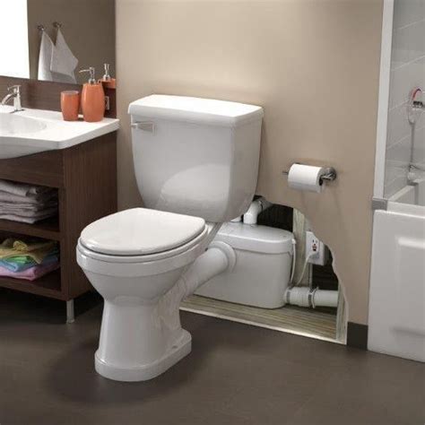 Basement Toilet System Bathroom Anywhere Macerator Toilet Systems