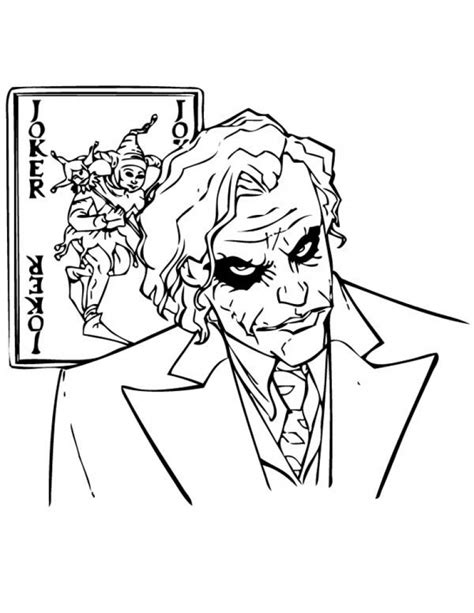 Print any of these joker coloring pages free printable and bring a smile on your kid's face. Awesome Joker Coloring Pages Picture - All For You Wallpaper Site - Coloring Home