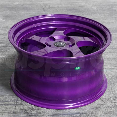 17x817x9 Jnc 034 5x112 Custom 3025 Candy Purple Wheel Rims Set4 Wheels