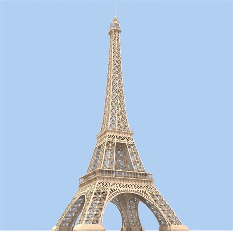 The eiffel tower is a well, towering structure made of wrought iron situated in paris, france. Eiffel Tower France by Polygon3d | 3DOcean