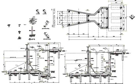 Pile Foundation Details Dwg File Cadbull Otosection
