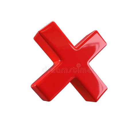 Rejection Icon 3d Rejected Sign Check Mark Cross Sign Can Be Used
