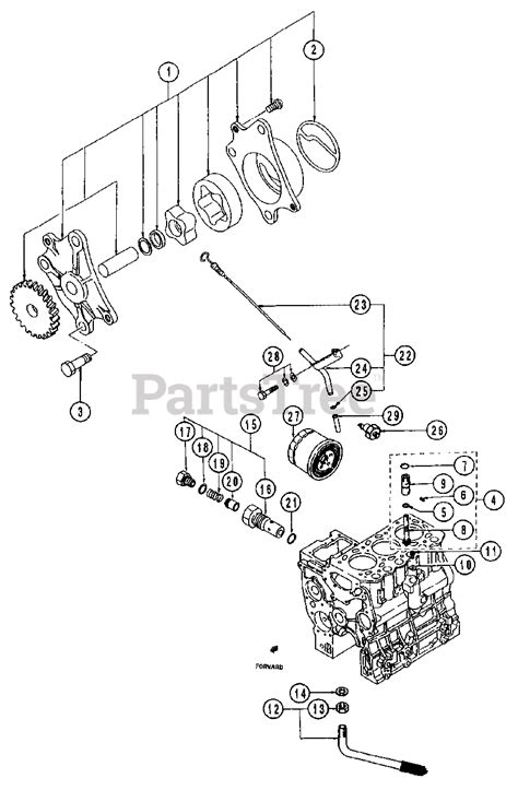 Cub Cadet 7260 54a 435d100 Cub Cadet Compact Tractor Lubricating