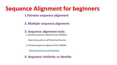 Sequence Alignment For Beginners Pairwise Vs Multiple Sequence