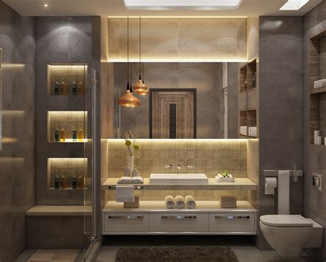 Luxury Bathroom On Behance