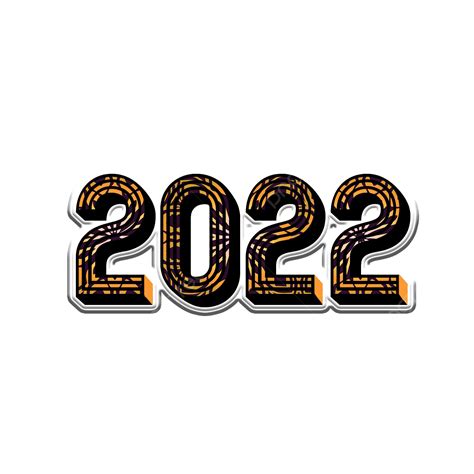 Efecto De Llama 2022 Fuente Png Feliz Año Nuevo Año Nuevo 2022 Png