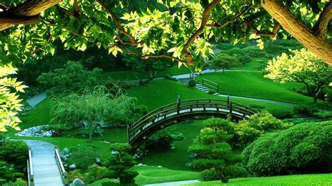 Green Park Hd Wallpaper 1920 X 1080 Japanese Garden Most Beautiful