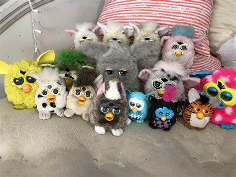 Heres My Entire Furby Collection So Far I Have 90s Furbies Furby