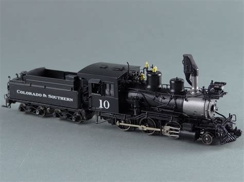hon3 scale brass model train psc 16974 1 cands colorado and southern 2 6 0 steam 10